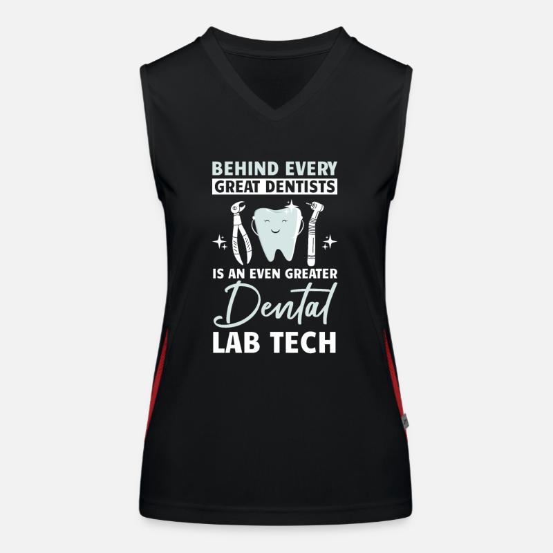 Dental technician Dental technician Women's Functional Contrast Tank Top