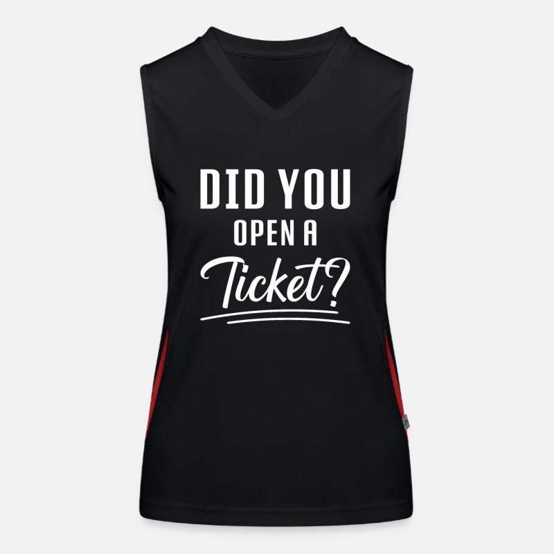 Network Administrator System Administrator Network Women's Functional Contrast Tank Top