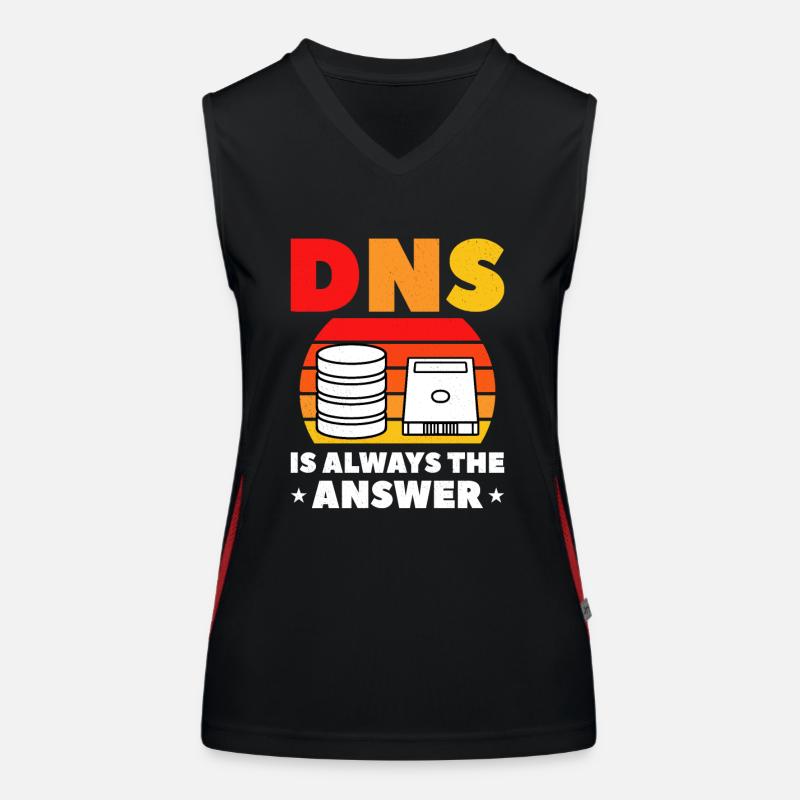 Network Administrator System Administrator Network Women's Functional Contrast Tank Top
