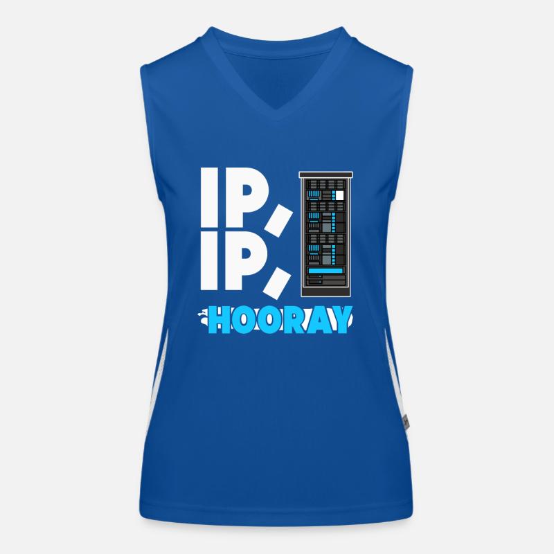 Netzwerkadministrator Systemadministrator Netzwerk Funktionelles Kontrast-Tank Top für Frauen