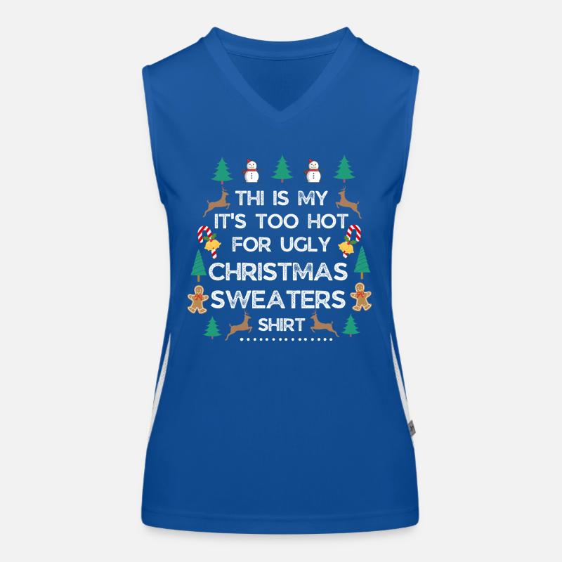 Weihnachtspullover Funktionelles Kontrast-Tank Top für Frauen