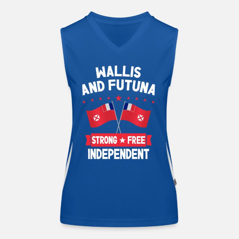 Wallis et Futuna Débardeur respirant contrasté Femme