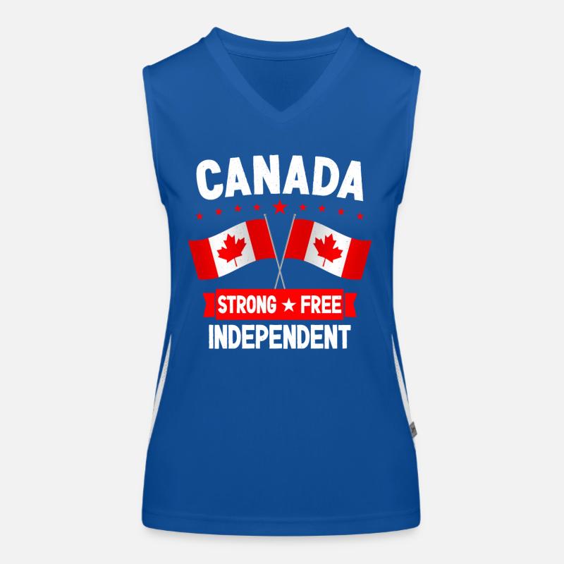 Canada Débardeur respirant contrasté Femme