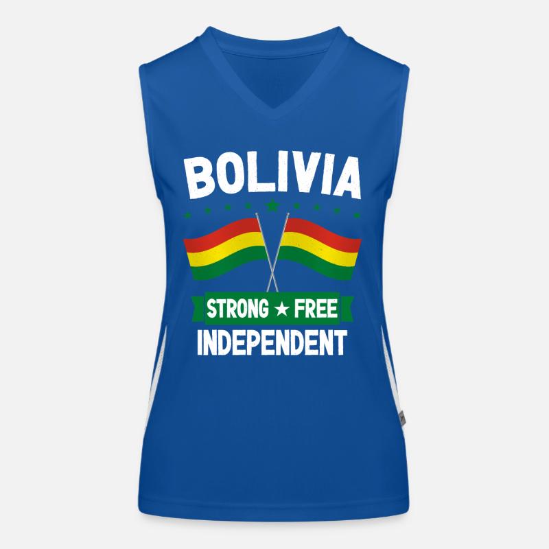 Bolivia Women's Functional Contrast Tank Top
