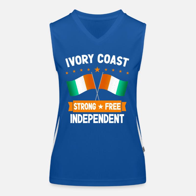 Ivory Coast Women's Functional Contrast Tank Top