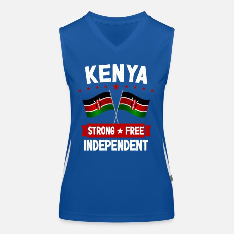 Kenia Funktionelles Kontrast-Tank Top für Frauen