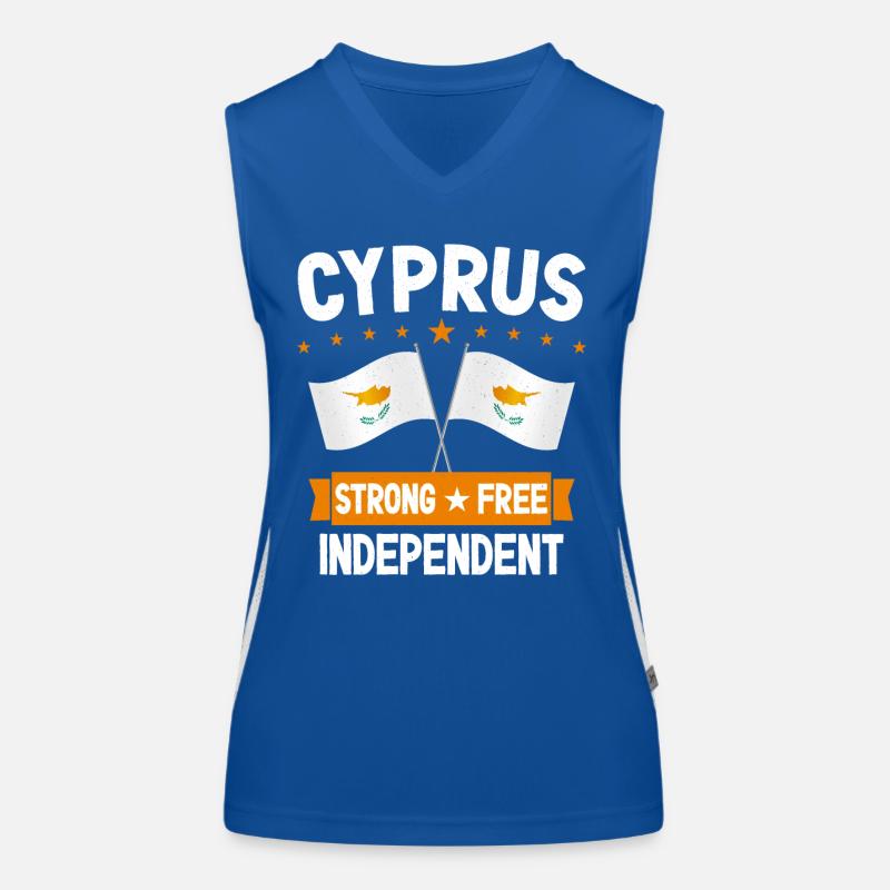 Chypre Débardeur respirant contrasté Femme