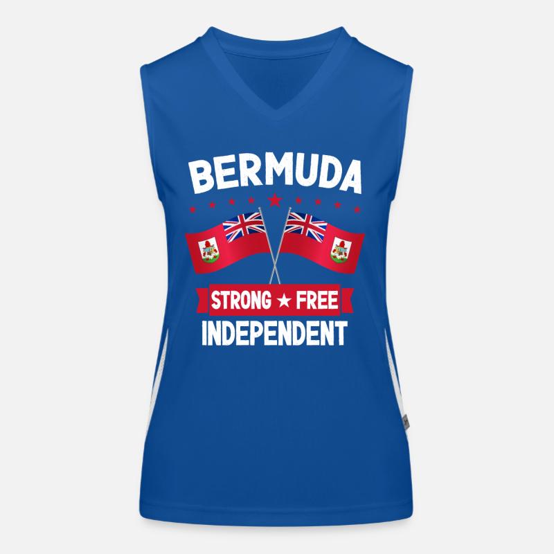 Bermudes Débardeur respirant contrasté Femme