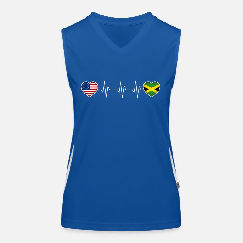 Jamaica Women's Functional Contrast Tank Top