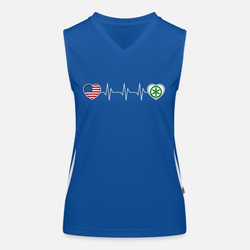 Padanien Funktionelles Kontrast-Tank Top für Frauen