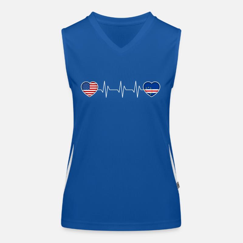 Cape Verde Women's Functional Contrast Tank Top