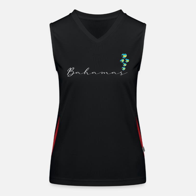 Bahamas Débardeur respirant contrasté Femme