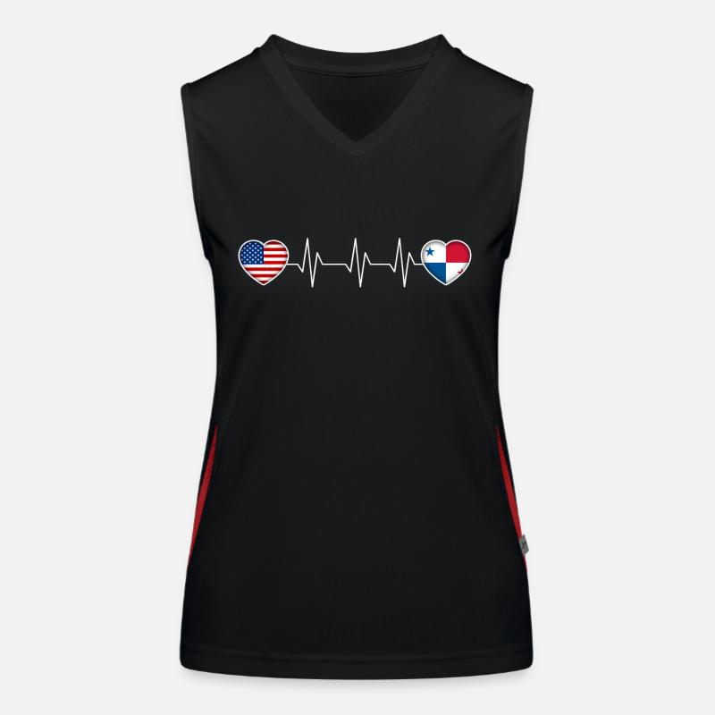Panama Funktionelles Kontrast-Tank Top für Frauen