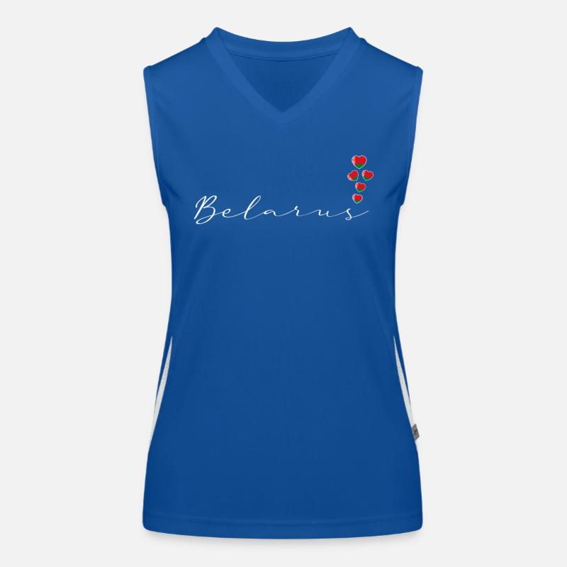 Biélorussie Débardeur respirant contrasté Femme