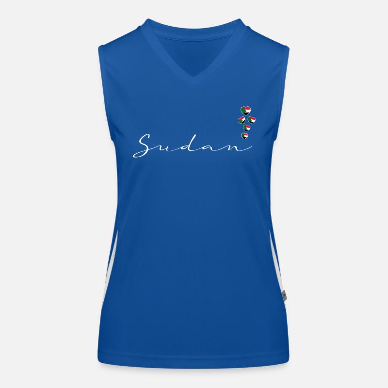 Soudan Débardeur respirant contrasté Femme