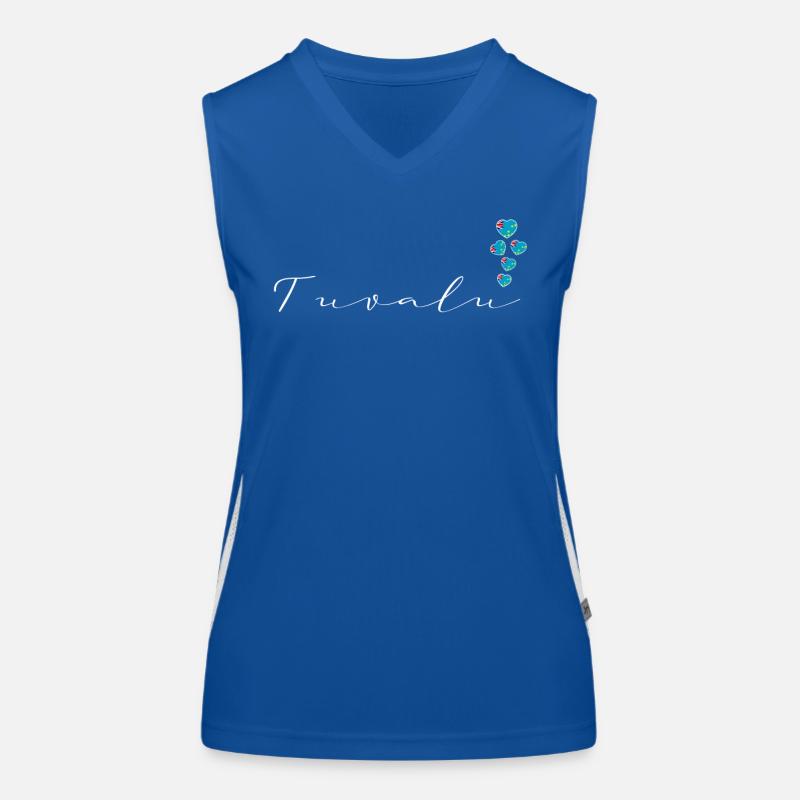Tuvalu Débardeur respirant contrasté Femme