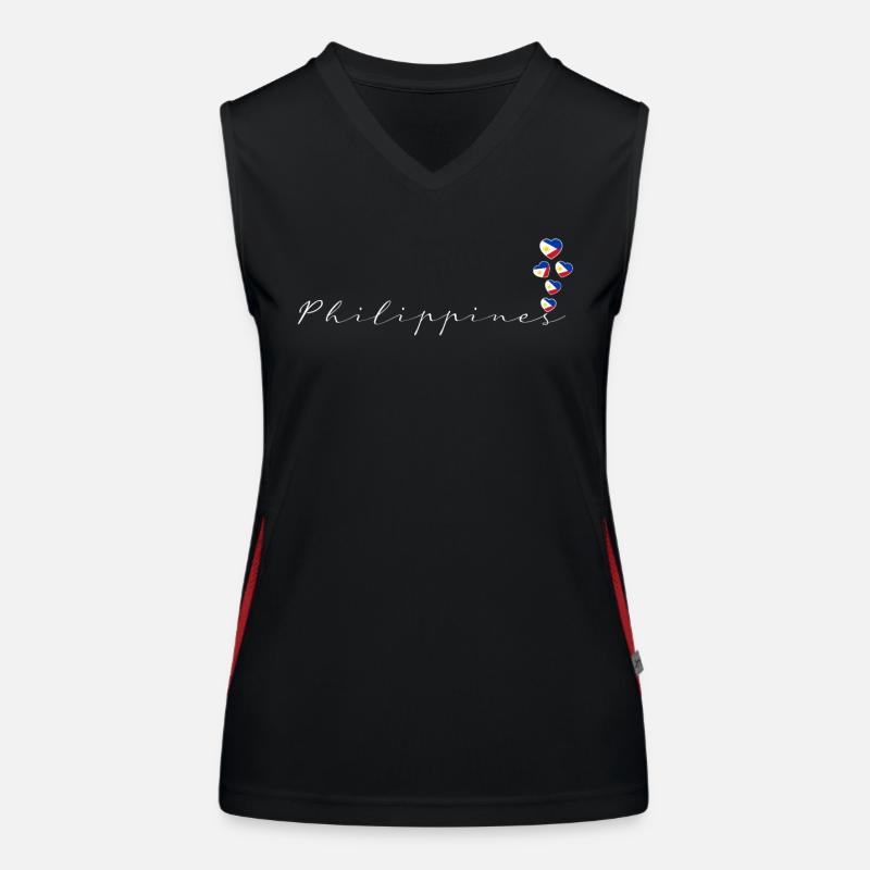 Philippines Débardeur respirant contrasté Femme