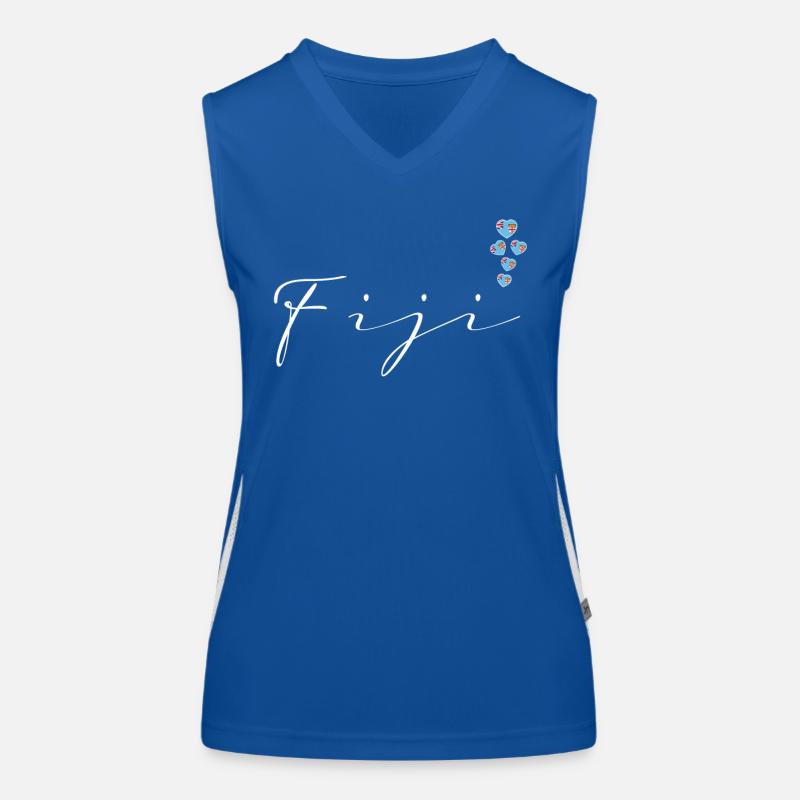 Fidschi Funktionelles Kontrast-Tank Top für Frauen