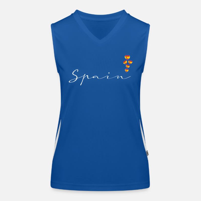 Spain Women's Functional Contrast Tank Top