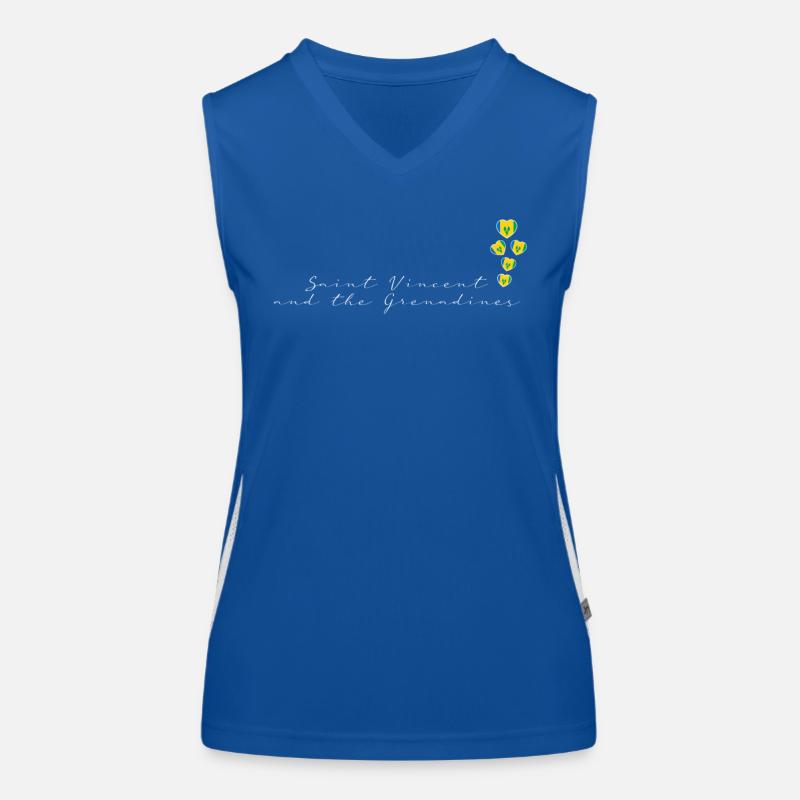 Saint Vincent and the Grenadines Women's Functional Contrast Tank Top