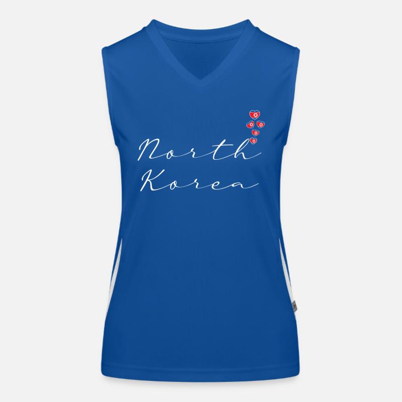 Corée du Nord Débardeur respirant contrasté Femme