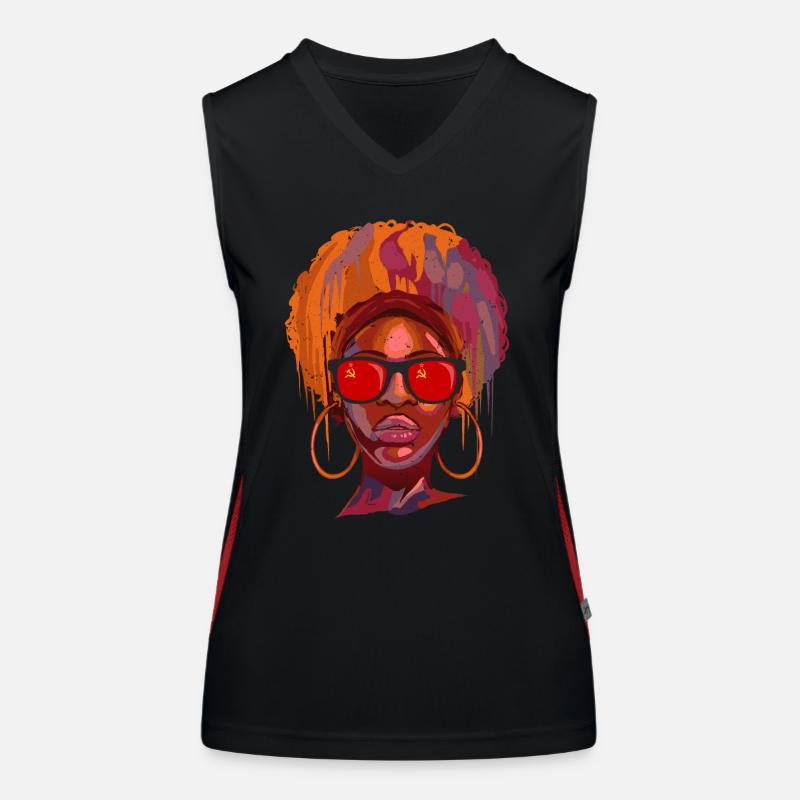 Soviet Union Women's Functional Contrast Tank Top