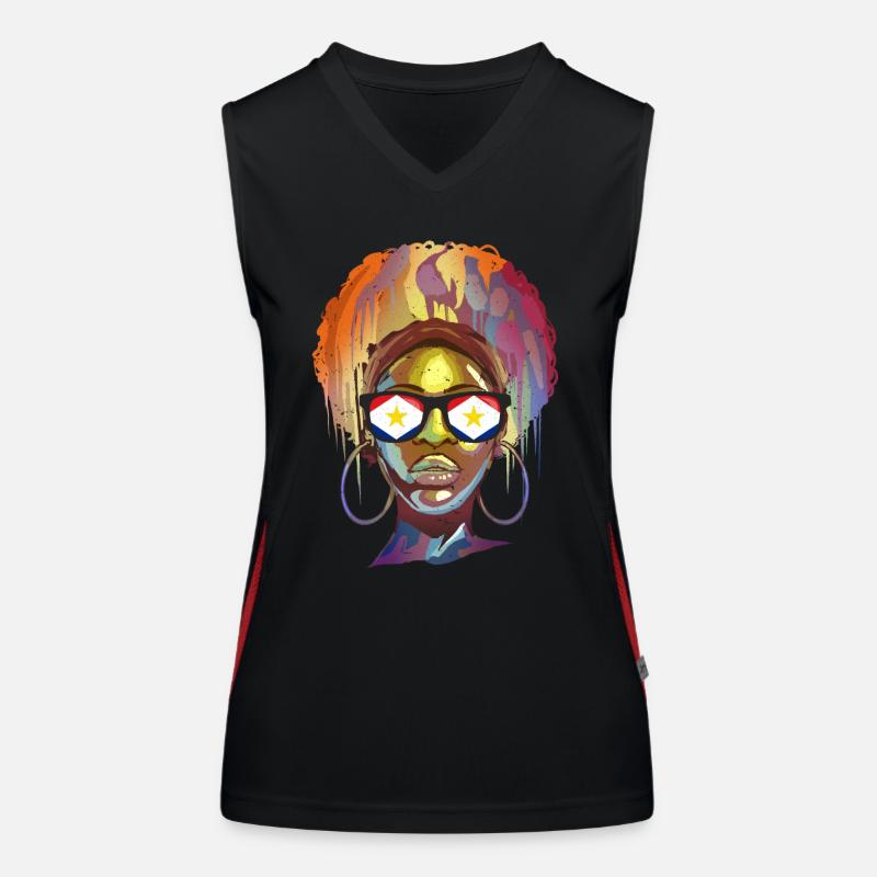 Saba Funktionelles Kontrast-Tank Top für Frauen