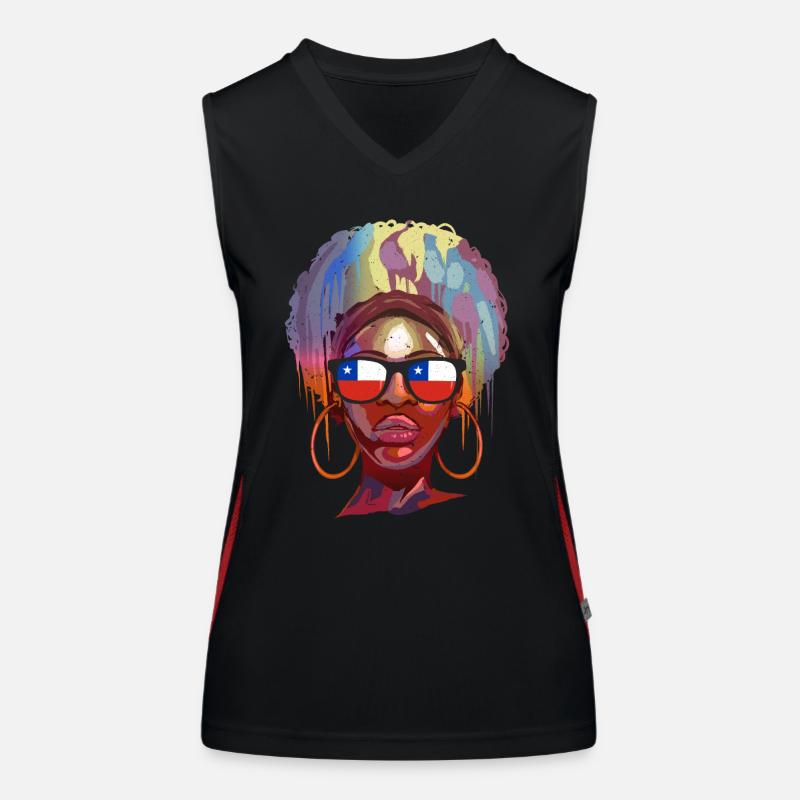Chile Women's Functional Contrast Tank Top