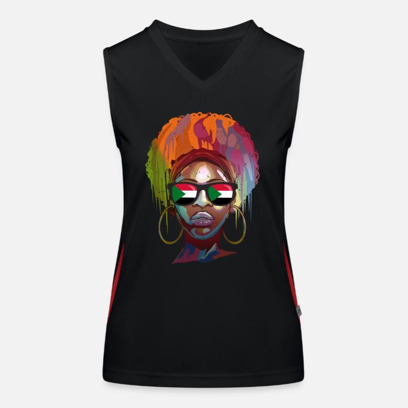 Sudan Women's Functional Contrast Tank Top