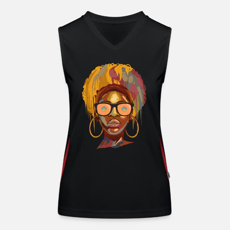 Bali Funktionelles Kontrast-Tank Top für Frauen