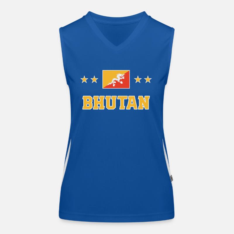 Bhoutan Débardeur respirant contrasté Femme