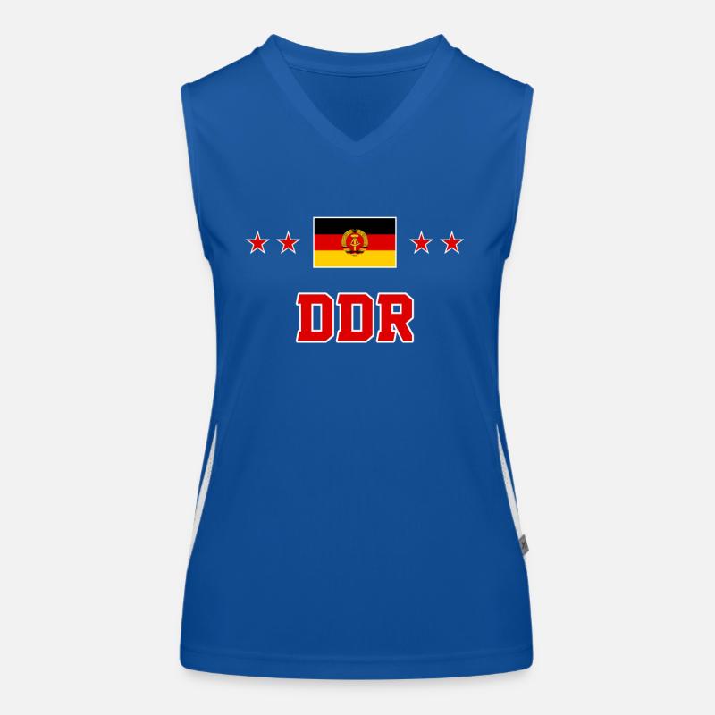 DDR Funktionelles Kontrast-Tank Top für Frauen