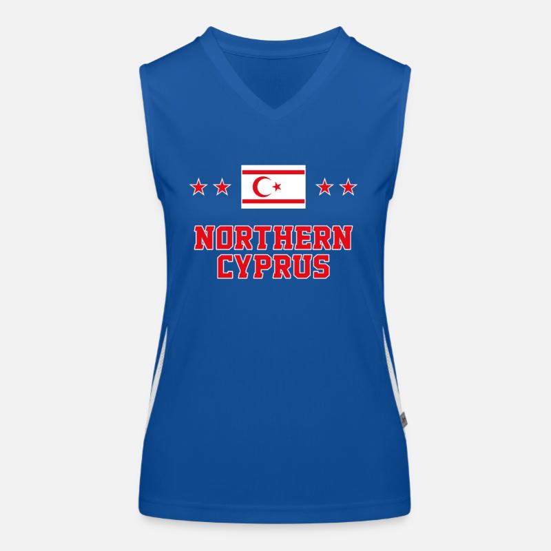 Nordzypern Funktionelles Kontrast-Tank Top für Frauen