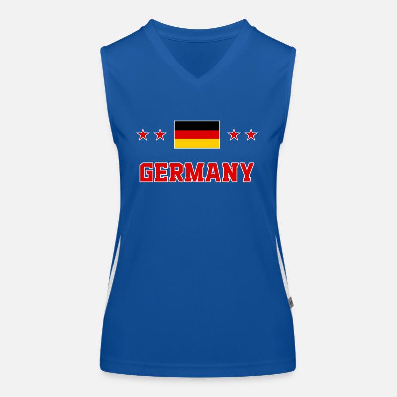 Germany Women's Functional Contrast Tank Top