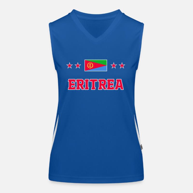 Eritrea Funktionelles Kontrast-Tank Top für Frauen