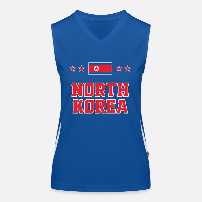 North Korea Women's Functional Contrast Tank Top