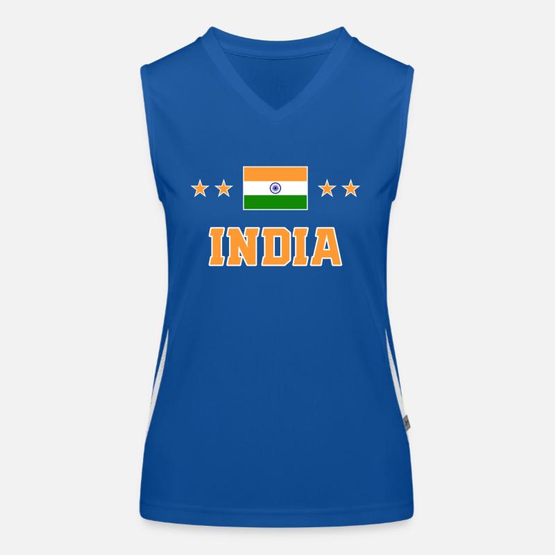 Indien Funktionelles Kontrast-Tank Top für Frauen