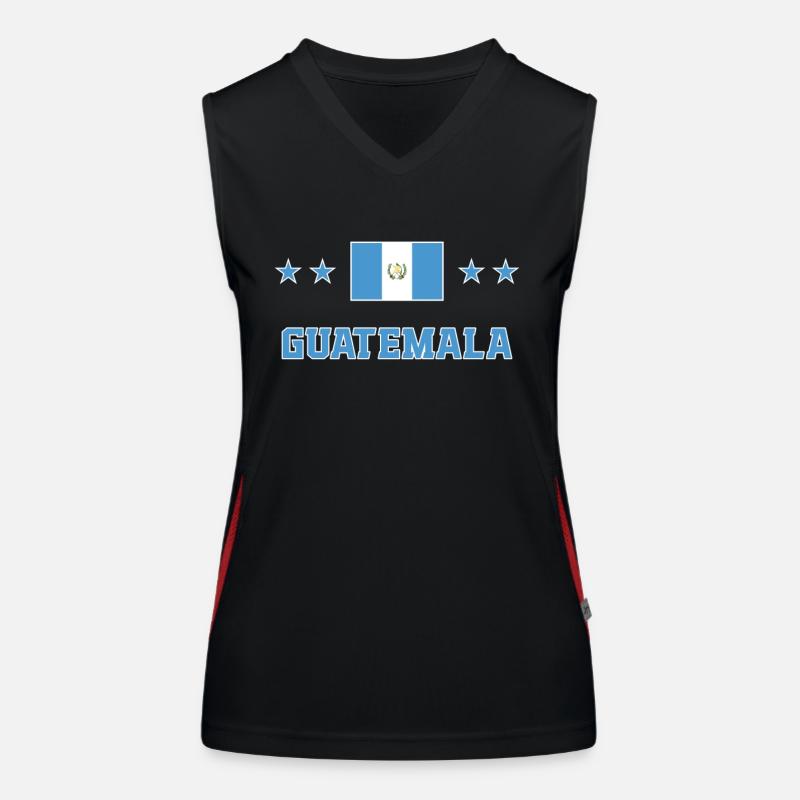 Guatemala Funktionelles Kontrast-Tank Top für Frauen