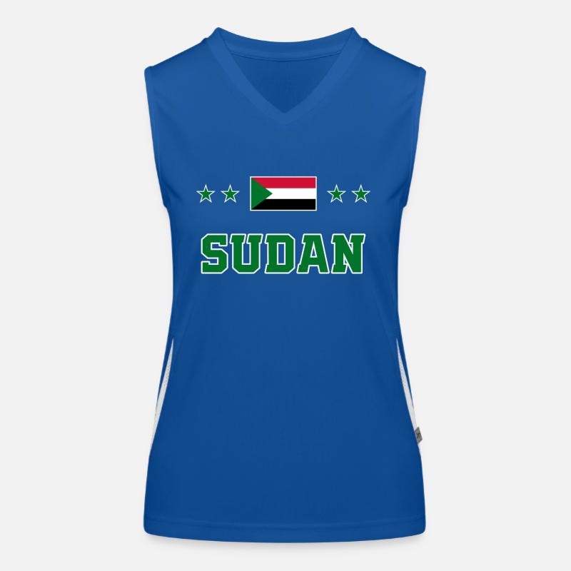 Soudan Débardeur respirant contrasté Femme