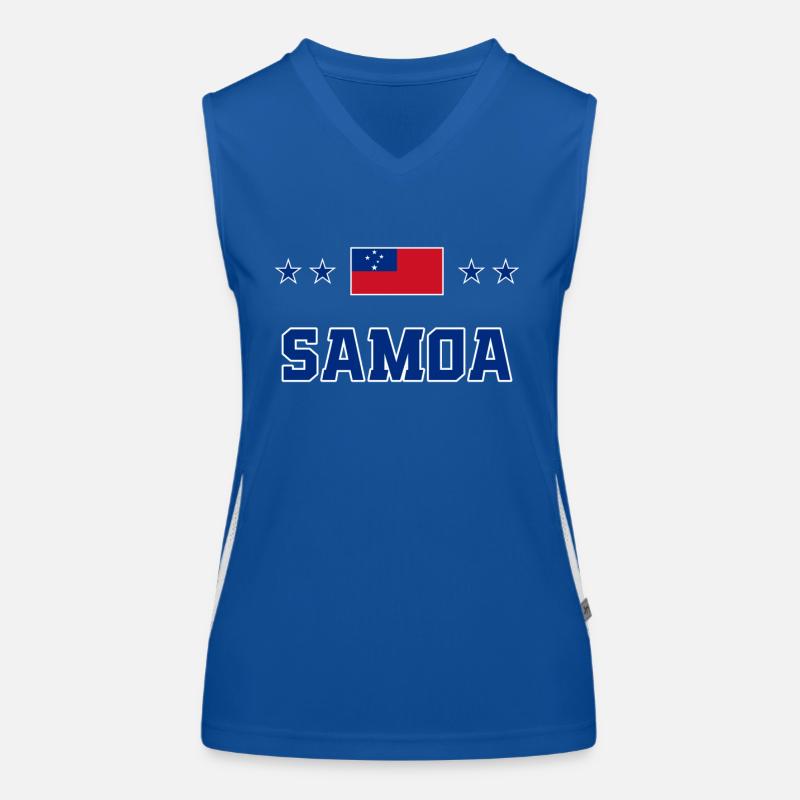 Samoa Funktionelles Kontrast-Tank Top für Frauen