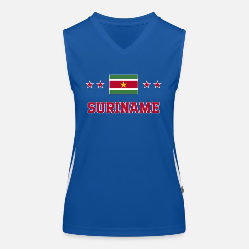 Suriname Débardeur respirant contrasté Femme