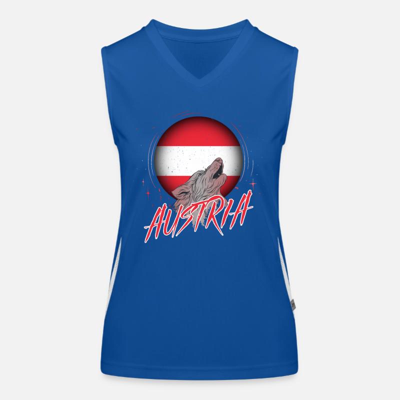 Österreich Funktionelles Kontrast-Tank Top für Frauen