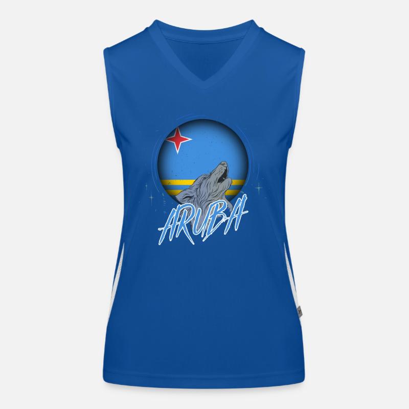 Aruba Funktionelles Kontrast-Tank Top für Frauen