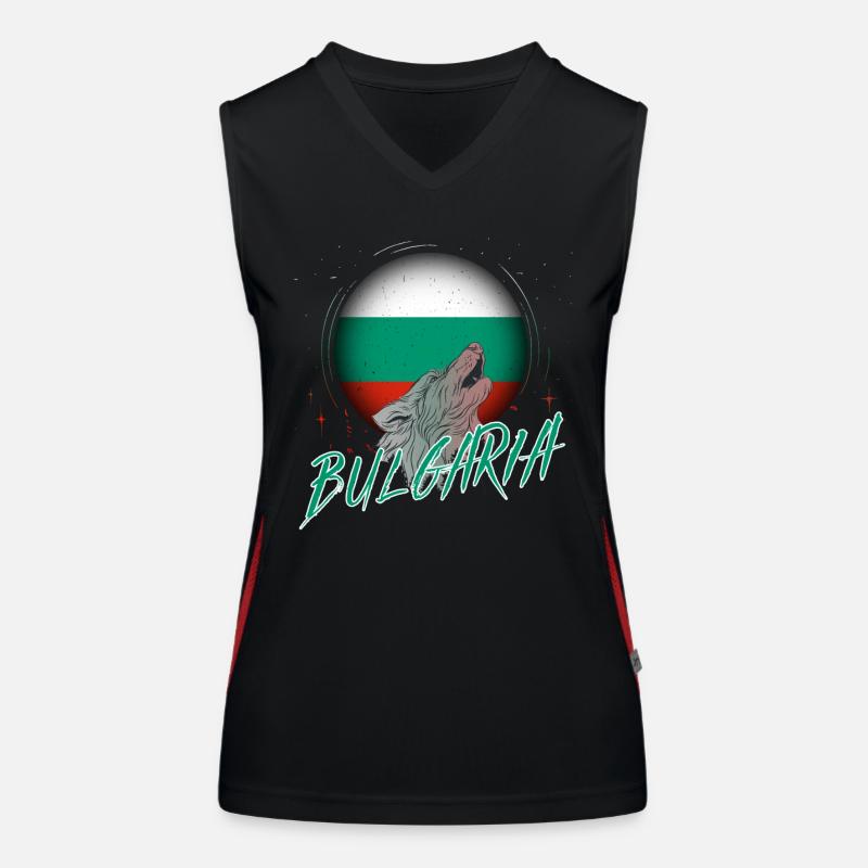 Bulgarie Débardeur respirant contrasté Femme