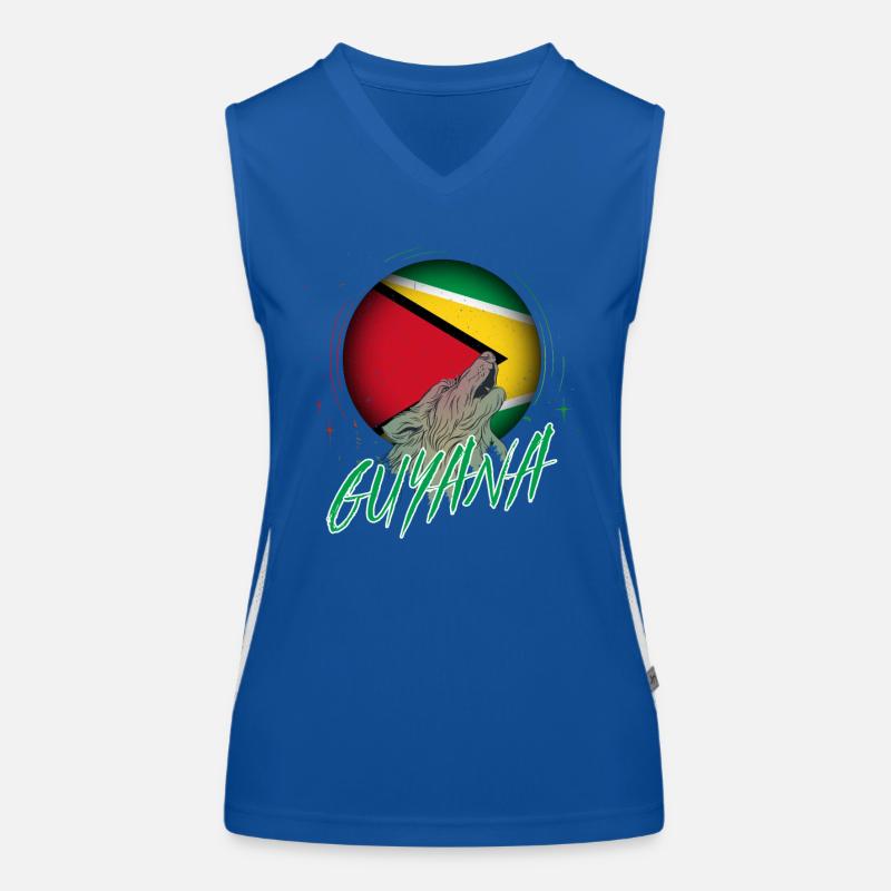 Guyana Women's Functional Contrast Tank Top