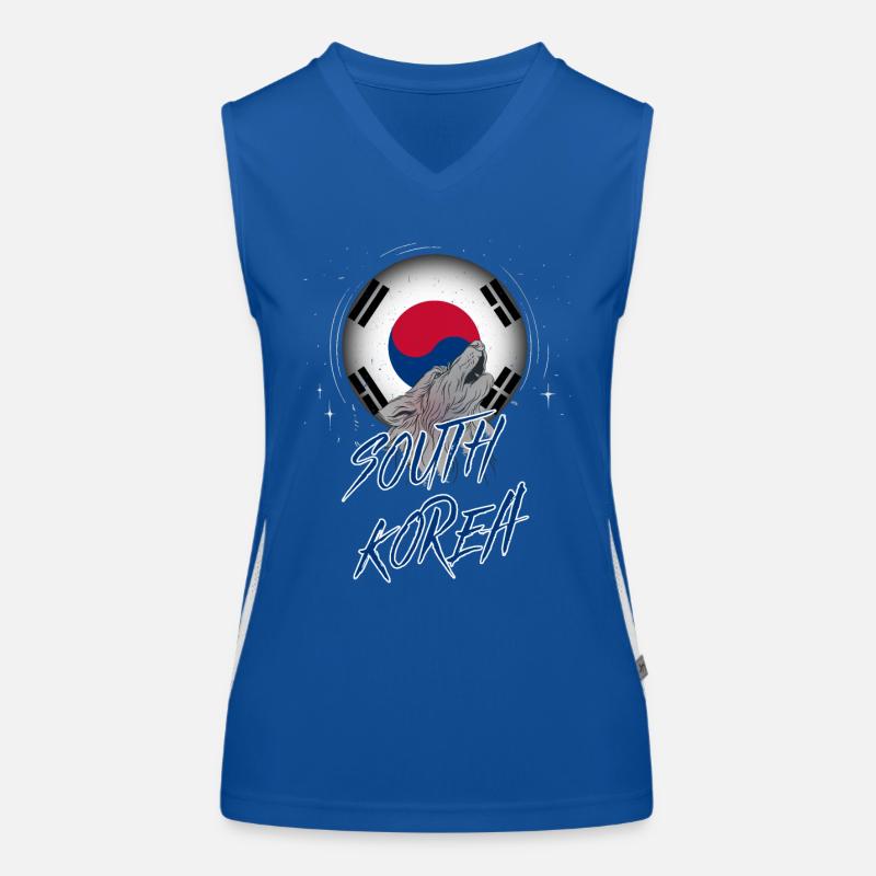 Corée du Sud Débardeur respirant contrasté Femme