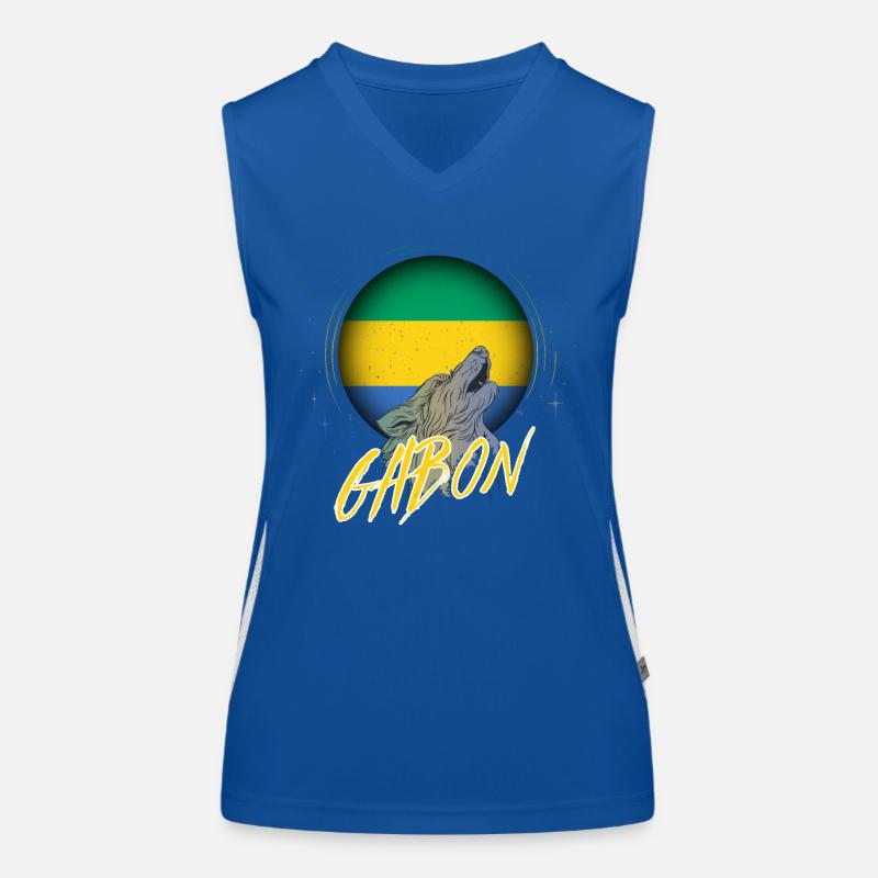 Gabun Funktionelles Kontrast-Tank Top für Frauen