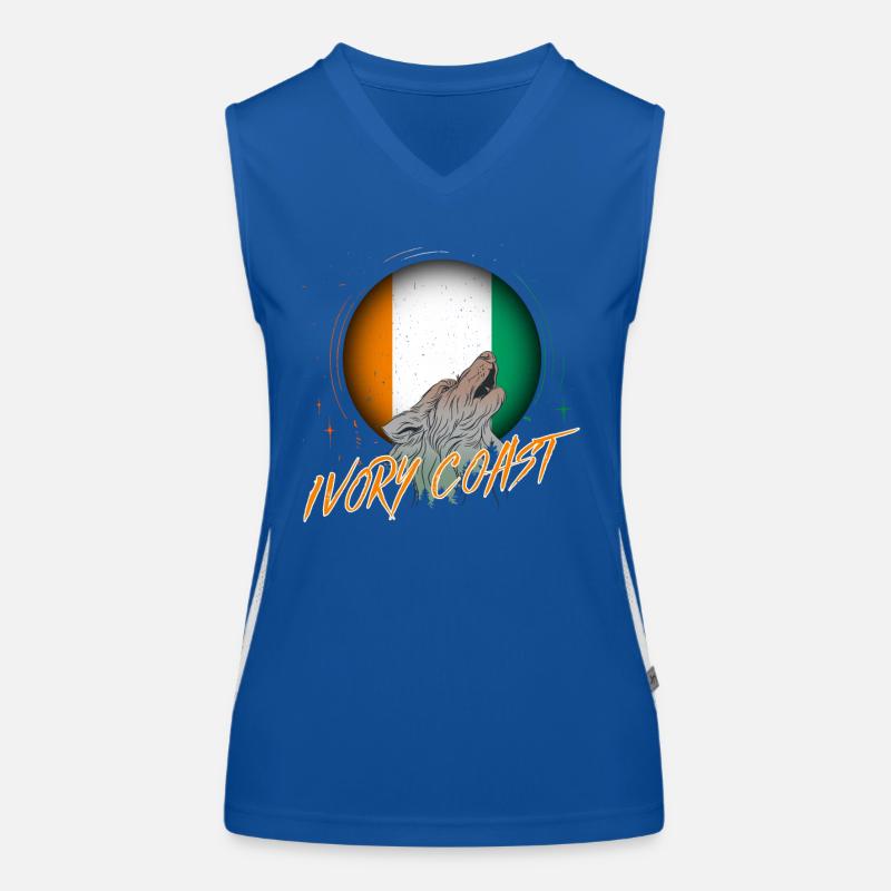 Ivory Coast Women's Functional Contrast Tank Top