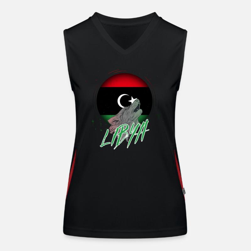 Libya Women's Functional Contrast Tank Top