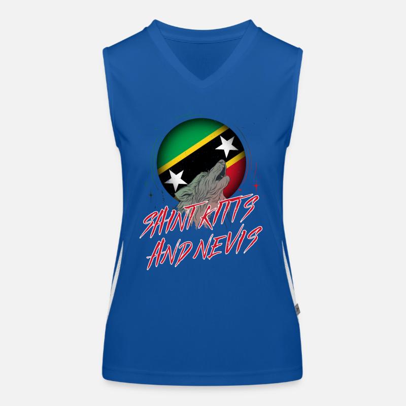 Saint Kitts and Nevis Women's Functional Contrast Tank Top
